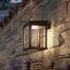 Solcelle Lampe Med Sensor|Væglampe Med Sensor ^ Philips solcelle-sensorlampe Camill sort/klar 14 x 14 cm