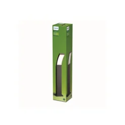 Gadebelysning ^ Philips Splay LED-vejlampe, 60 cm, 2.700 K, antracit, IP44
