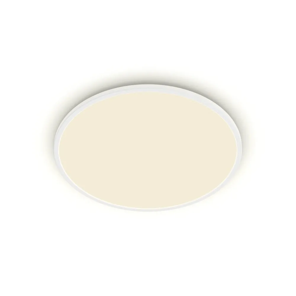 Loftlamper|Loftlamper ^ Philips SuperSlim LED IP44 Ø 24,5 cm 4.000 K hvid