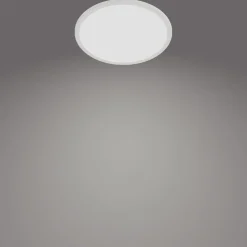 Loftlamper|Loftlamper ^ Philips SuperSlim LED IP44 Ø 24,5 cm 4.000 K hvid