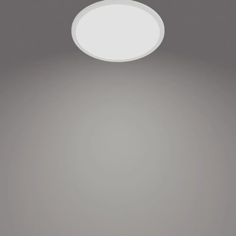Loftlamper|Loftlamper ^ Philips SuperSlim LED IP44 Ø 24,5 cm 4.000 K hvid