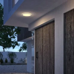 Philips Udendørs Loftlamper > SuperSlim LED IP54 Ø 25cm 2.700K hvid
