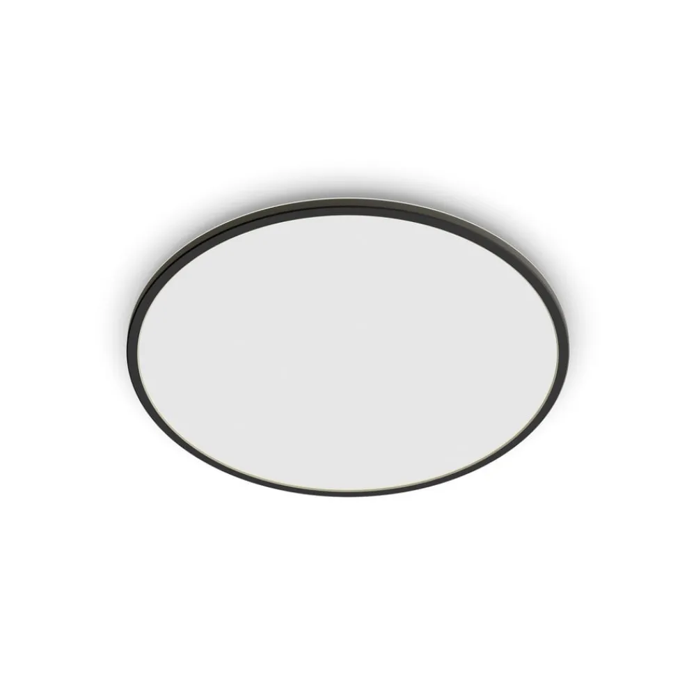 Philips Udendørs Loftlamper > SuperSlim LED IP54 Ø 25 cm 2.700 K sort