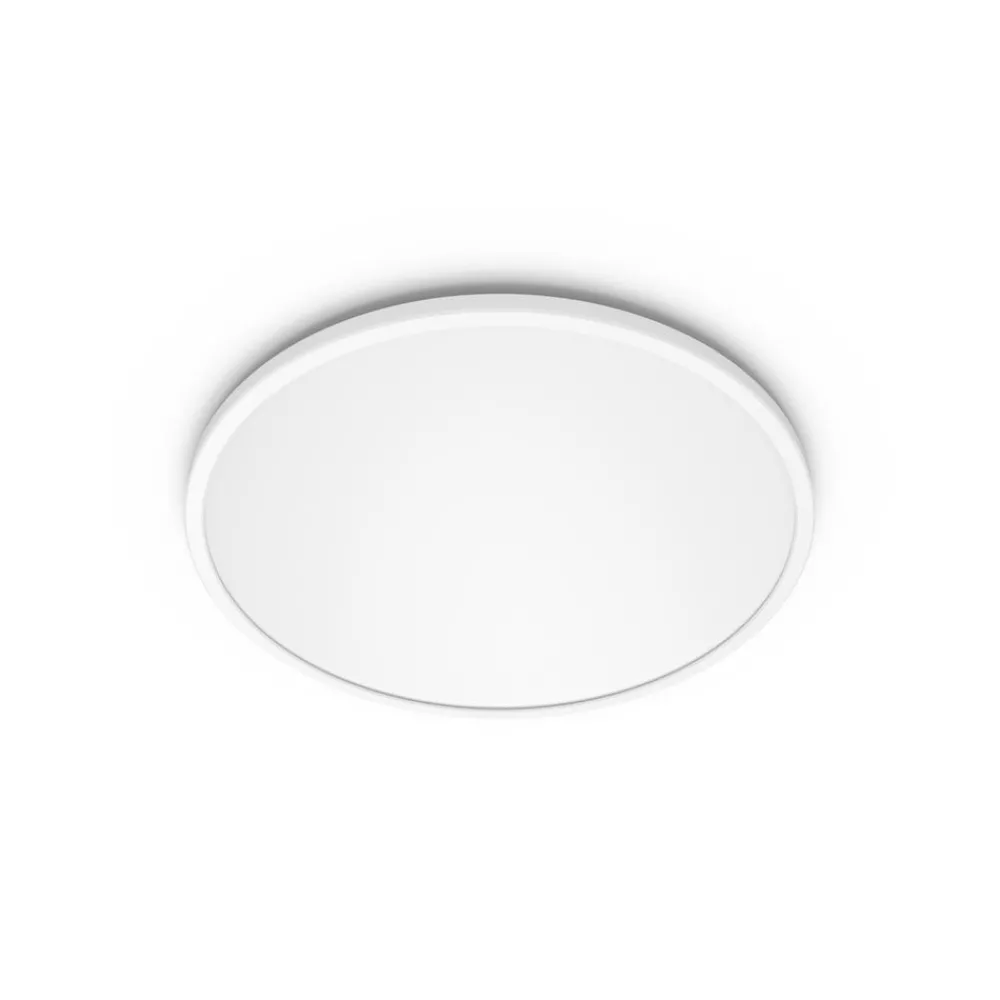 Philips Gang|Loftlamper > SuperSlim LED IP44 2.700K Ø 29,5 cm hvid