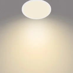 Philips Gang|Loftlamper > SuperSlim LED IP44 2.700K Ø 29,5 cm hvid