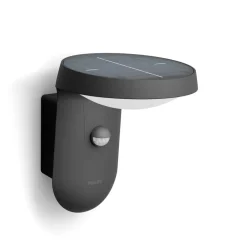 Solcelle Lampe Med Sensor|Væglampe Med Sensor ^ Philips Tyla A-Label væglampe, solcelle, sensor