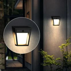 Philips Solcelle Lampe Med Sensor|Solcellelamper > udendørs LED-væglampe Nissa UE, plast, IP44