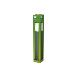 Gadebelysning ^ Philips Utrecht vejlampe E27 antracit