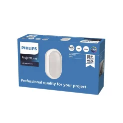 Philips Væg- Og Spejllamper > Wall-mounted LED-væglampe, oval, 4.000K