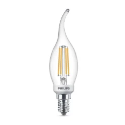 Dæmpbar Led-Pære ^ Philips WarmGlow LED-pære BA35 3,4 W 2.700 K, Ra90