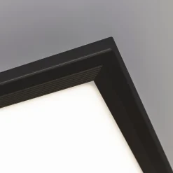 Briloner Loftlamper|Loftlamper > Piatto LED-panel CCT fjernbetjening 100x25 sort