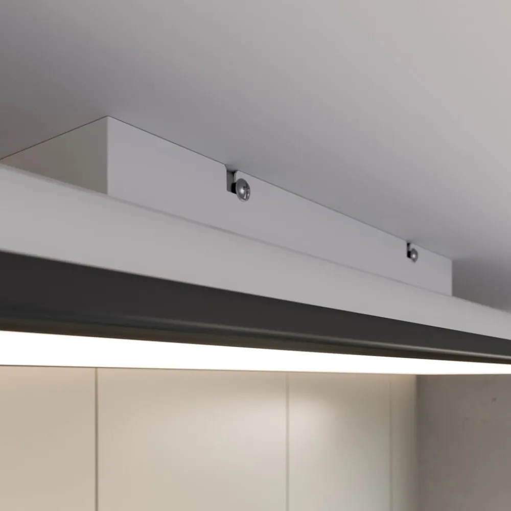 Briloner Loftlamper|Loftlamper > Piatto LED-panel CCT fjernbetjening 100x25 sort