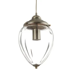 Searchlight Gang|Pendellamper > Pineapple pendellampe, antik messing