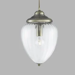 Searchlight Gang|Pendellamper > Pineapple pendellampe, antik messing