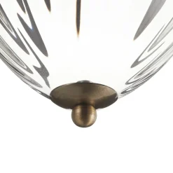 Searchlight Gang|Pendellamper > Pineapple pendellampe, antik messing