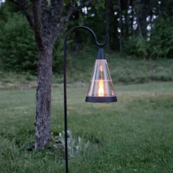 STAR TRADING Solcellelamper|Udendørs Spot > Pisa 3-i-1 LED-solcellelampe, valgfrit jordspyd