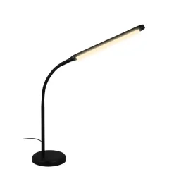 Briloner Arbejdsrum/Kontor|Bordlamper > Pivaz LED-bordlampe, touch-dæmper, sort