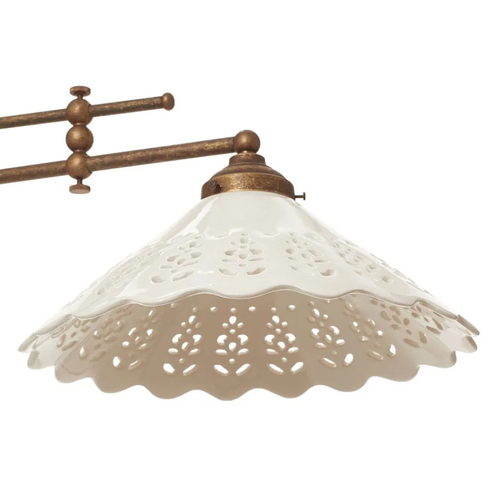 Ceramiche Pendellamper|Pendellamper > Pizzo hængelampe med kæde, 2 lyskilder