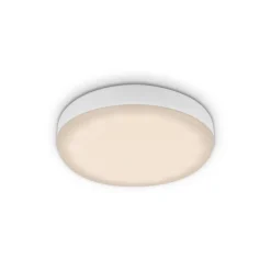Briloner Loftlamper|Indbygningsspots > Plat LED-indbygningsspot, hvid, Ø 7,5 cm, 3.000K