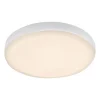 Briloner Loftlamper|Indbygningsspots > Plat LED-indbygningsspot, hvid, Ø 10 cm, 3.000K