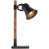 Brilliant Bordlamper > Plow bordlampe, sort/mørkt træ