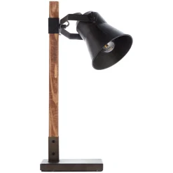 Brilliant Bordlamper > Plow bordlampe, sort/mørkt træ