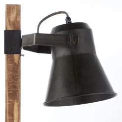 Brilliant Bordlamper > Plow bordlampe, sort/mørkt træ