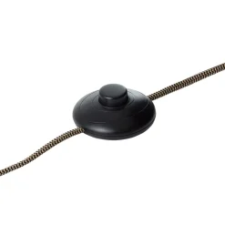 Brilliant Gulvlamper|Gulvlamper > Plow gulvlampe med 2 spot, sort/mørkt træ