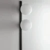 Eco-Light Væglamper > Pluto væglampe, 2 lyskilder, sort/hvid, afbryder