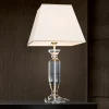 ORION Bordlamper > Pokal bordlampe med krystal, guld/creme