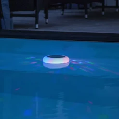 STAR TRADING Fontæne- Og Undervandsbelysning|Solcellelamper > Pool Light LED-pool-lys solcelle flerfarvet, hvid