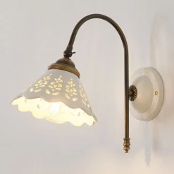 Ceramiche Væglamper|Væglamper > Portico - væglampe med svungen arm