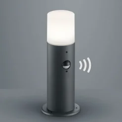 Trio Lighting Sokkellamper Med Sensor|Sokkellamper > Praktisk sokkellampe Hoosic med sensor