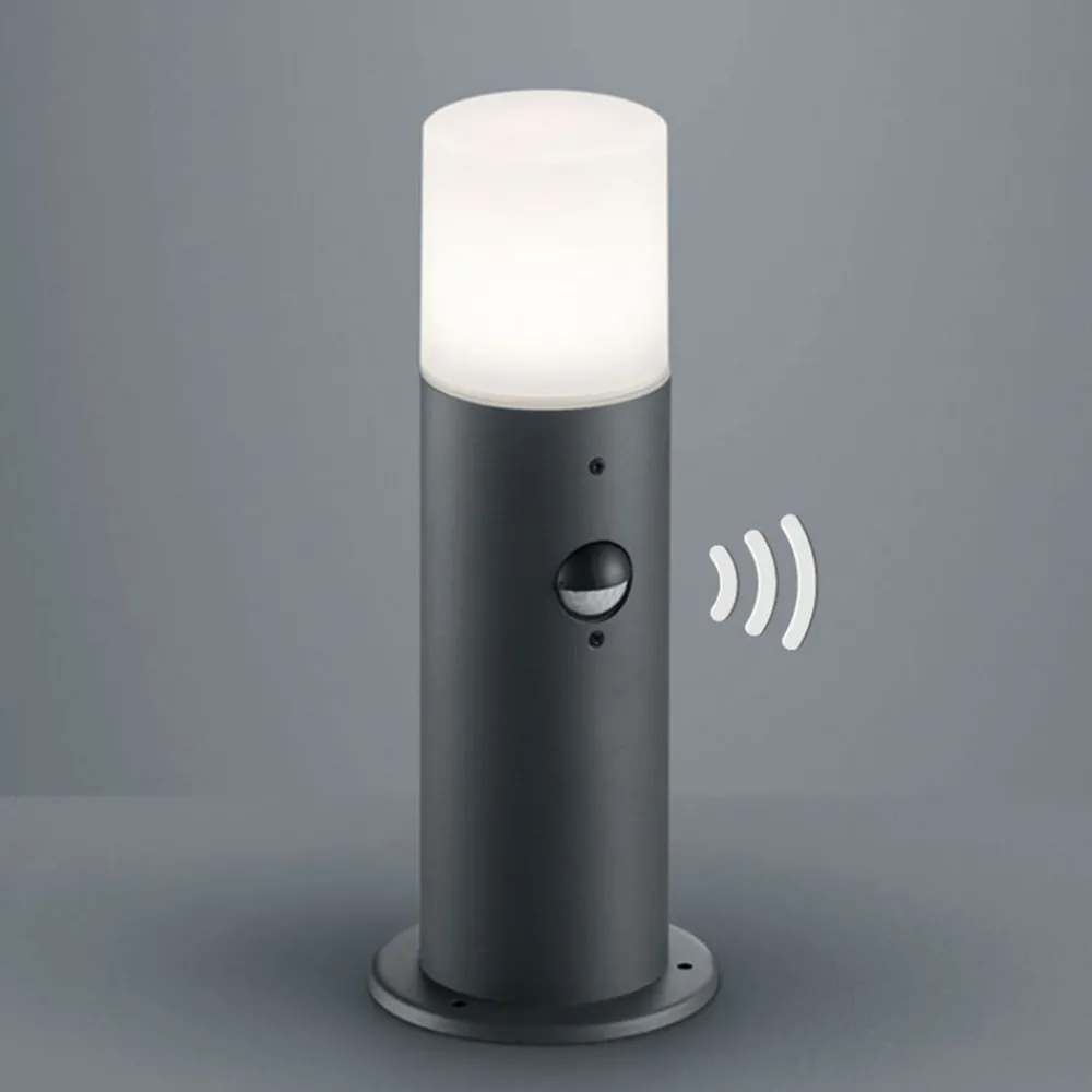 Trio Lighting Sokkellamper Med Sensor|Sokkellamper > Praktisk sokkellampe Hoosic med sensor