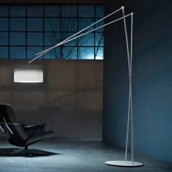 Prandina Gulvlamper|Gulvlamper > Effimera F50 gulvlampe, mat hvid