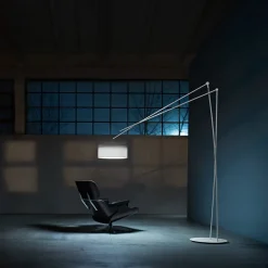 Prandina Gulvlamper|Gulvlamper > Effimera F50 gulvlampe, mat hvid