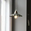 PR Home Pendellamper > Hængelampe Ester, grøn, Ø 24 cm, jern, stik