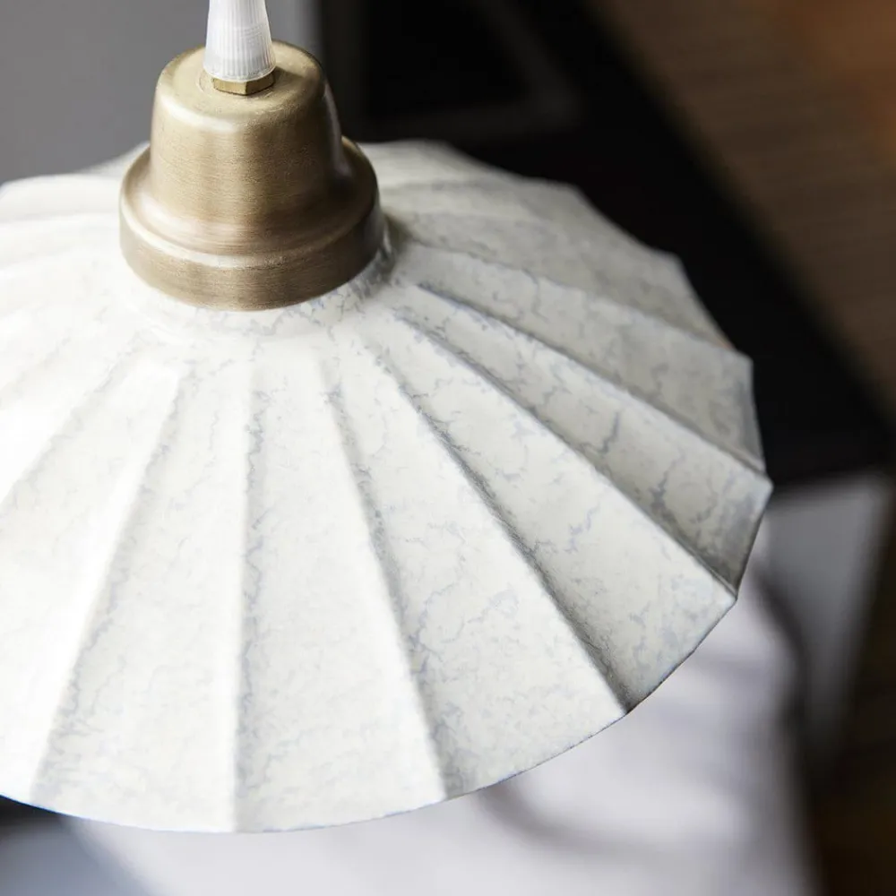 PR Home Pendellamper > Hængelampe Ester, offwhite, Ø 24 cm, jern stik