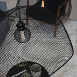 PR Home Pendellamper > Hængelampe Vivi, Ø 79 cm, sort, metal