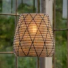 PR Home Udendørs Pendellamper|Terrassebelysning > Lollo udendørs pendel, naturligt rattan-look, Ø 38 cm