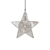 Julepynt|Vinduesdekoration ^ PR Home Regina dekostjerne metal med garn, beige