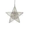 Julepynt|Vinduesdekoration ^ PR Home Rigel dekostjerne af metal Ø 50 cm sølv
