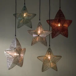 PR Home Julepynt|Vinduesdekoration > Rigel dekostjerne af metal Ø 50 cm rød