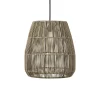 Udendørs Pendellamper ^ PR Home udendørs hængelampe Saigon, grå, Ø 38 cm, kabel 2,5 m