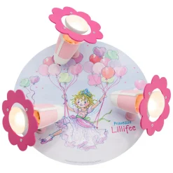 Elobra Loftlamper > Prinsesse Lillifee loftlampe, rondel, 3 lyskilder