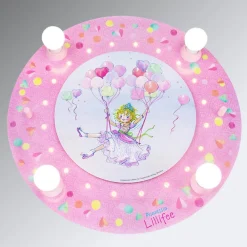 Loftlamper ^ Elobra Prinsesse Lillifee loftlampe med LED'er, rund