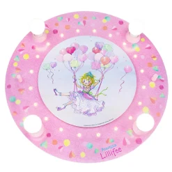Loftlamper ^ Elobra Prinsesse Lillifee loftlampe med LED'er, rund