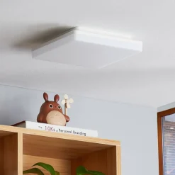 PRIOS Arbejdsrum/Kontor|Loftlamper > Artin LED-loftlampe, kantet, 22 cm