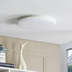 PRIOS Arbejdsrum/Kontor|Loftlamper > Artin LED-loftlampe, sensor, rund, 28 cm