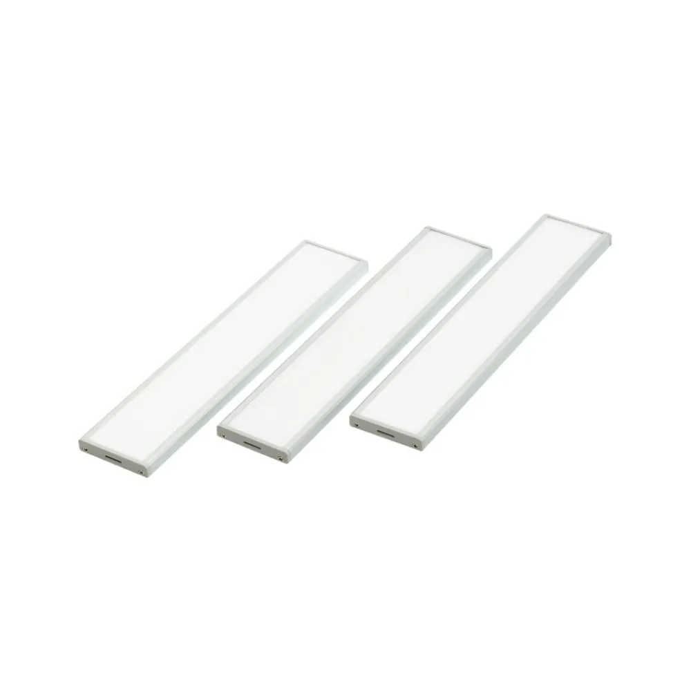 PRIOS Underskabsbelysning > Ashtonis LED-underskabsbelysning, sæt med 3, 20 cm